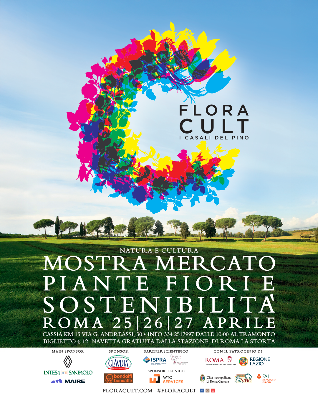 Immagine di Acqua Clavdia al Fianco di FloraCult 2025: un’Edizione dedicata alla Meraviglia della Natura